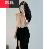 YIBUSHENG季甜辣纯欲连衣裙子成熟御姐女装法式盐系穿搭两件套装裙高级感