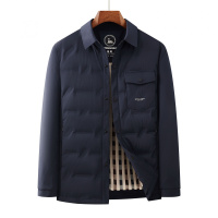 男士轻羽绒服秋冬新款商务休闲羽绒服中年保暖羽绒男外套