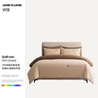 伊伊爱 50S双股经典刺绣防螨长绒棉四件套