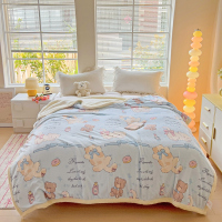 雅鹿 多功能羊羔绒披肩毯