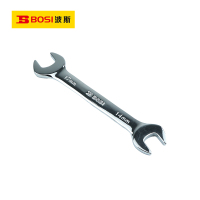 波斯(BOSI)精品开口扳手(14x17mm)把