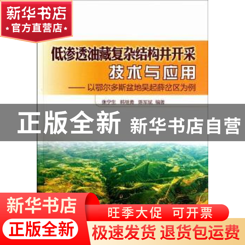正版 低渗透油藏复杂结构井开采技术与应用:以鄂尔多斯盆地吴起薛