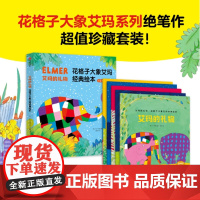 艾玛的礼物·花格子大象艾玛经典绘本 全5册 幼儿园教材早教书绘本2-3岁故事书