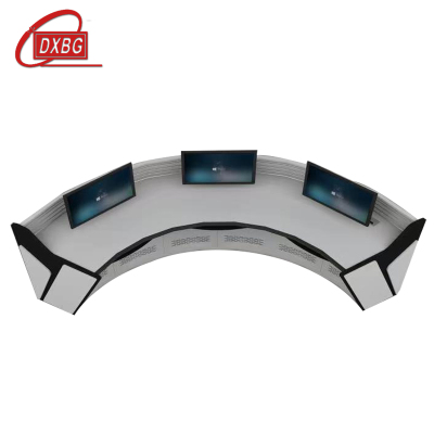 DXBG办公桌弧形监控操作台调度台(不含显示屏)