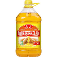 鲁花油酸多多5S压榨浓香花生油5L 食用油粮油 礼品 家用炒菜 植物油 营养健康轻食 送礼佳品 物理压榨纯正 香浓味美
