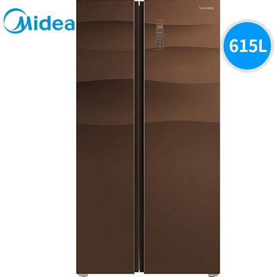 BCD-615WKGPZV格调咖 616升615升对开门双开门风冷无霜一级能效双变频大容量超薄19分钟急速净味