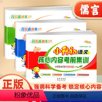 [正版]小升初核心内容考前集训语文数学英语 68所名校试卷提升小考总复习模拟考试卷小学毕业升学六年级题人教版真题卷儒言