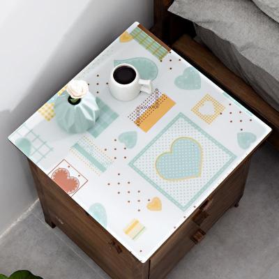 家柏饰(CORATED)床头柜垫子防水防烫防油免洗透明桌布软玻璃pvc桌垫塑料台布胶垫