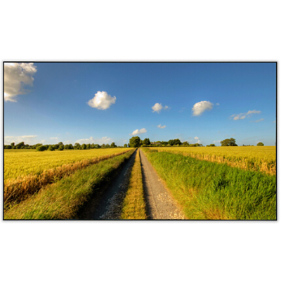 经科JK画框幕布窄边框H3-AT/W2投影机投影仪透声白幕133寸2.35:1