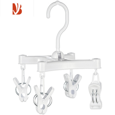 三维工匠LEC晾衣架裤架裤夹防风晾晒裤子架晾晒裙夹内衣袜子防滑夹子