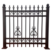 诚智旺 铁艺围栏防护栏 高1.5m/米