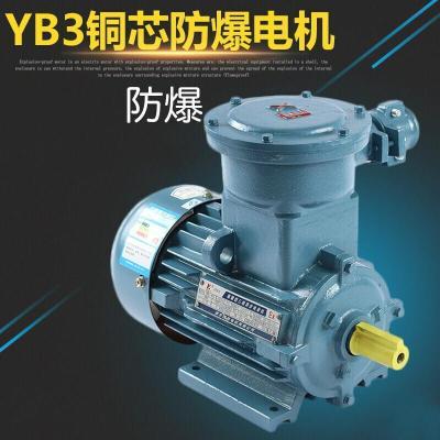 防爆电动机YB隔爆型三相铜芯国标卧式马达矿用安全型 国标防爆7.5KW三相960转