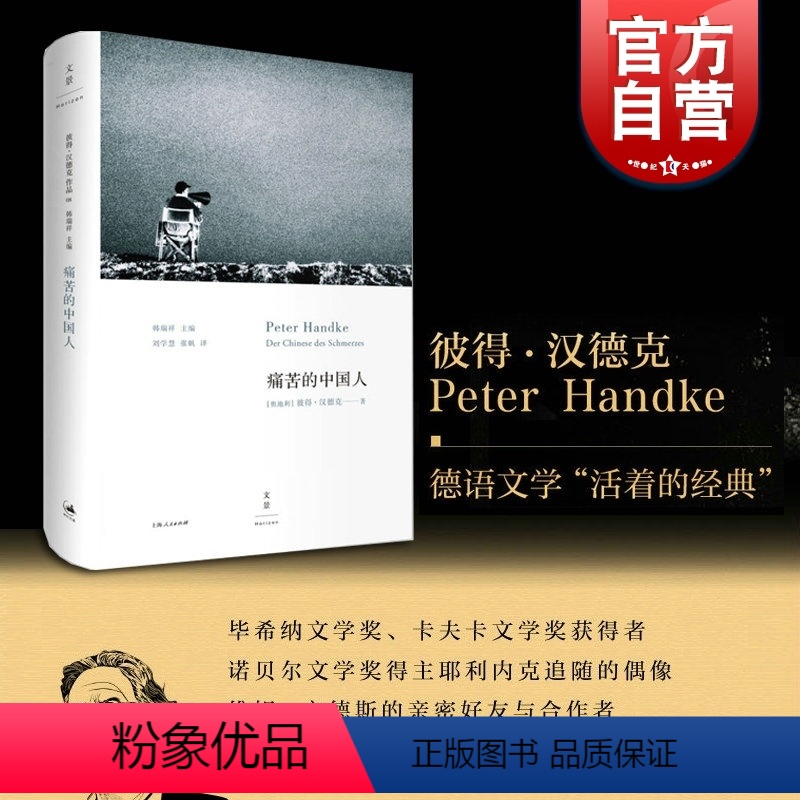[正版]痛苦的中国人 彼得汉德克 2019诺贝尔文学奖得主 另著/骂观众/去往第九王国 欧美文学 外国小说 文景出版社