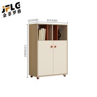 金菲罗格办公室办公资料柜财务凭证柜收纳档案柜 80*40*120cm办公柜1