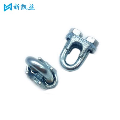 新凯益 镀锌钢丝绳卡 M8 个