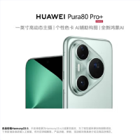 华为 Pura 80 Pro+ 16GB+1TB 釉青 一英寸高动态主摄 100W超级快充 昆仑玻璃 120Hz刷新率 华为P80 pro智能手机