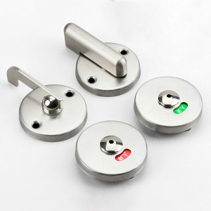 红鲸鱼 卫生间门锁扣 有无人指示锁厕所门锁 1个