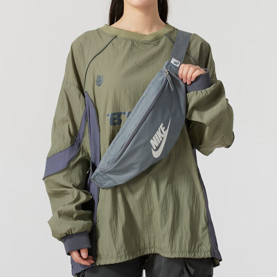 耐克(NIKE)新款单肩包斜挎包男女包骑行健身包训练休闲包运动腰包DB0490-084 ZP