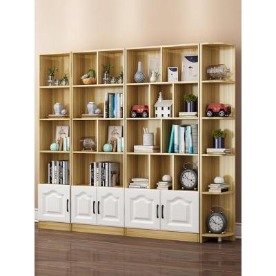 书架书柜置物架简约落地客厅储物架省空间学生家用简易小柜子清仓