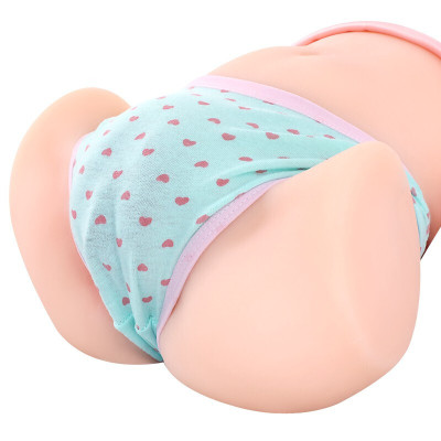 久爱飞机杯男用自嗨玩具臀倒模1:1大屁股美臀処女情趣性用品实体半身娃娃免充气男性炮架名器倒膜 青春款