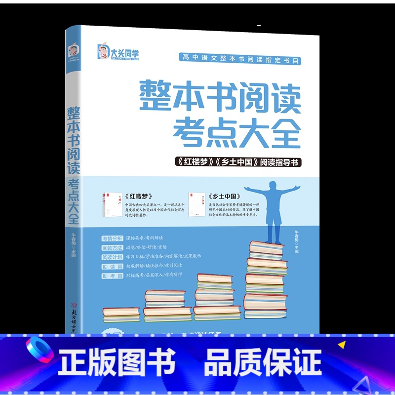整本书阅读:考点大全 [正版]高中整本书阅读考点大全 阅读指导语文知识点高考考点手册高中名著导读考点精炼书籍整本书阅读与