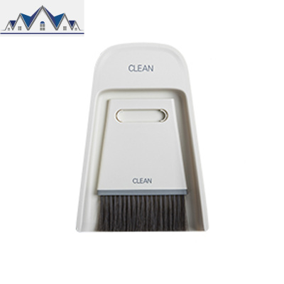 迷你桌面小扫把簸箕套装干湿两用笤帚扫床软硬毛扫帚子组合垃圾铲 三维工匠