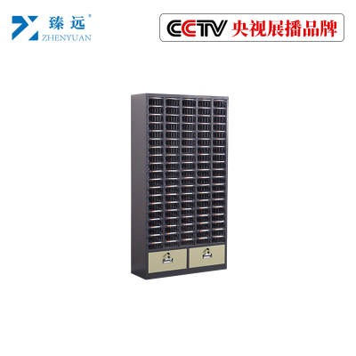 臻远零件柜抽屉式工具柜 100抽透明无门加二斗小号