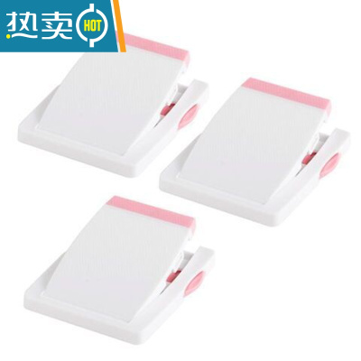 显彩婴儿童窗户移门锁宝宝防护安全锁推拉门防夹手防宠物移动门窗锁扣 红色 三个装房门安全扣