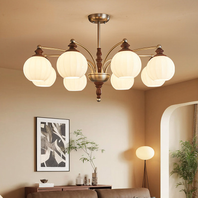 雷士照明客厅吊灯宋氏美学新款法式餐厅中古风灯具全屋套餐灯饰