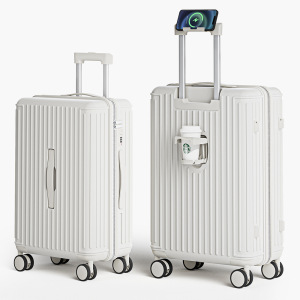 2024新款行李箱20寸登机箱28寸抗摔旅行箱万向轮拉杆箱包一件起批