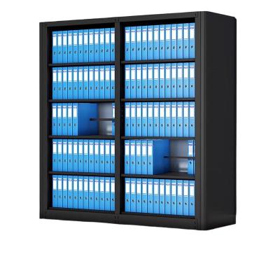 钢制落地文件架 双面 一列两组