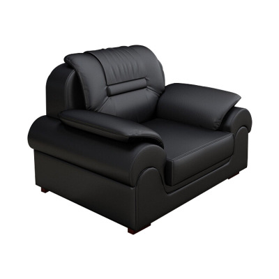 臻远 ZY5110319 办公沙发商务办公室沙发 会客沙发茶几组合西皮单人位