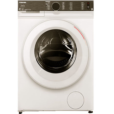 东芝 TWD-BUK110G4CN(WS) 玉兔全自动变频洗干一体10公斤大容量纳米级洁净滚筒洗烘洗衣机 极地白