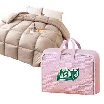 植巾 BZ190 纯白鹅绒被子 6斤 200*230cm 棉被 (计价单位:件) 蝴蝶灰