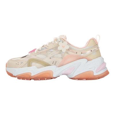 skechers斯凯奇女鞋新款复古机甲休闲鞋时尚运动鞋老爹鞋896116-NTPK ZP