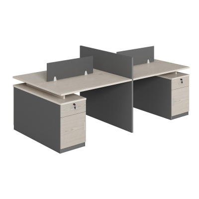 科朔 办公桌职员桌 员工桌 屏风办公桌 四人位 KS-16B2406