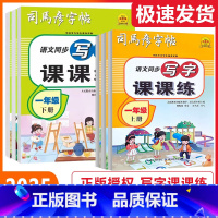 [小学生必背古诗文]同步通用 小学一年级 [正版]2025版小学生必背古诗文同步年级语文同步写字课课练上册一二三四五六年