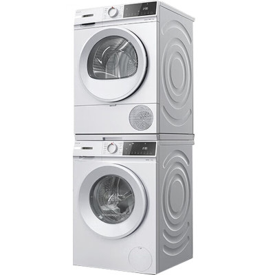 博世(BOSCH)家用全自动洗烘套装 WGA254EA2W+WQA2520A2W