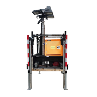 简鼎JD6713A LED2x350W金卤灯2x1000W IP65 5700K全方位自装卸移动照明灯塔(计价单位:台)