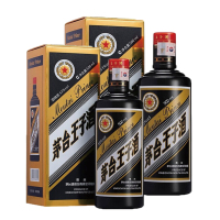 茅台 茅台王子酒 黑金 53度 500ml*2 双瓶装 王子系列 酱香型