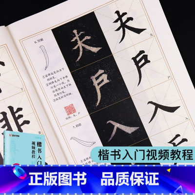 [正版]墨点字帖颜体楷书毛笔字帖颜真卿多宝塔碑 楷书入门视频教程初学者毛笔字书法练习初学入门临摹书法书籍正楷毛笔字颜真