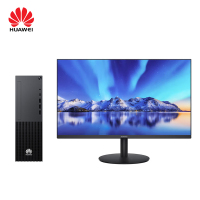 华为(HUAWEI) 台式机 擎云W585x-C021(8GB+256GB+1TB)+23.8英寸显示器/台