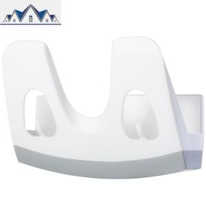 免打孔锅盖架砧板架子厨房收纳用品放锅盖置物架家用壁挂式带接水 三维工匠 如图色