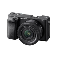 Sony/索尼 微单相机 ILCE-6400K APS-C画幅标准单镜套装 SELP1650 II镜头