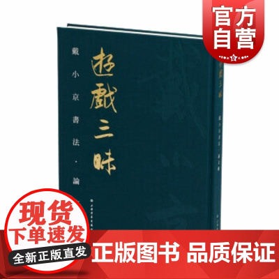游戏三昧戴小京书法论文辑 上海书画出版社亦之编收录书法专著论文创作见解心得戴小京先生生平事迹成长历程
