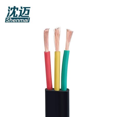 沈迈 铜芯扁电缆 YFFB-3*25mm² /米