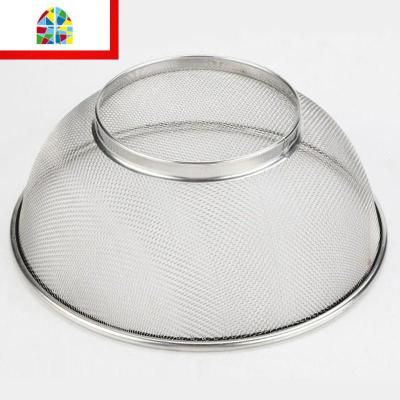 行韵淘米不锈钢水果沥水盘漏框起发货圆形拉丝篮洗菜筛盆盆20网 FENGHOU 22cm圆漏筐洗菜篮洗菜篮