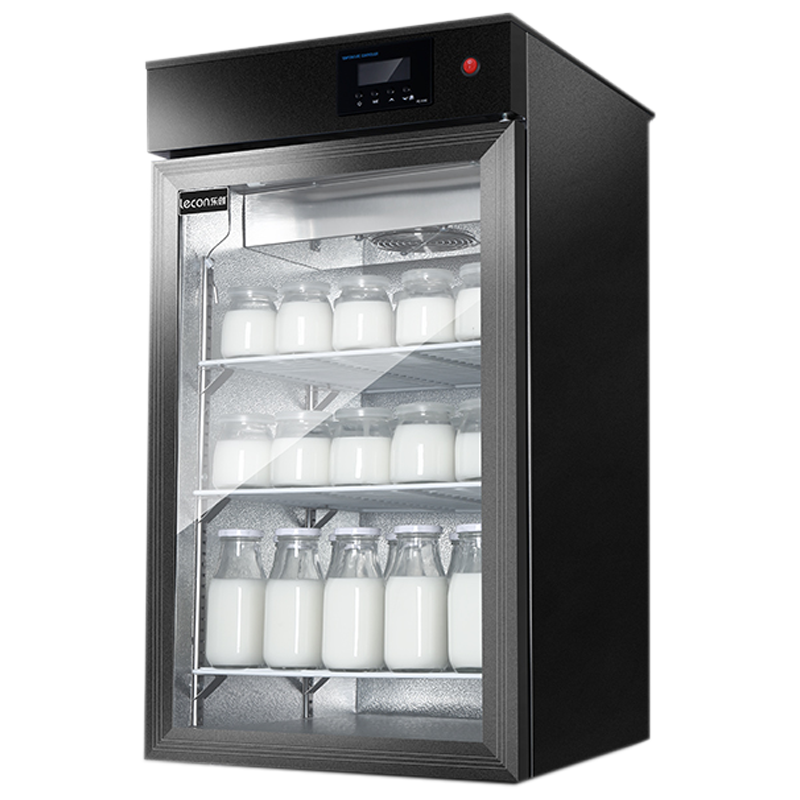 乐创(lecon)发酵柜商用全自动大型酸奶机大容量酸奶水果捞小型醒发箱 LK-68SNJ黑色(不带冷藏)