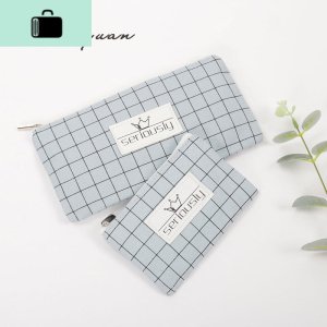 零钱包女学生ins风简约布艺硬币钥匙化妆包日系帆布大容量零钱袋NEW LAKE