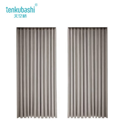 天空桥 加厚双面遮光窗帘 定制 平方米